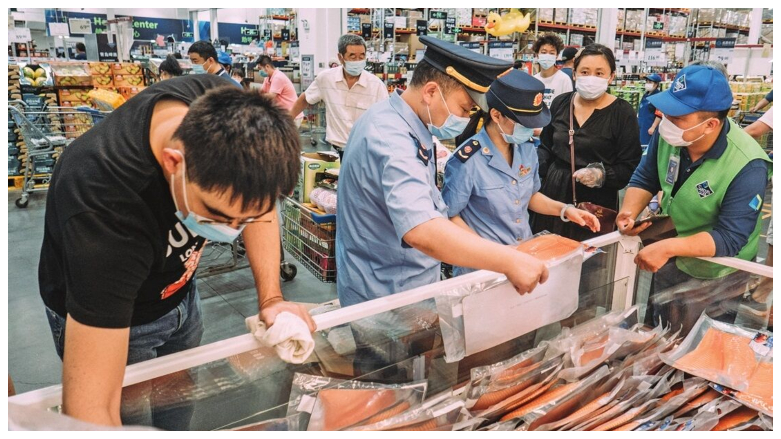  ویروس زنده‌ی کرونا در مواد غذایی منجمد یافته شد